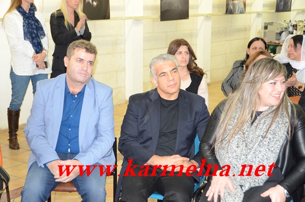 دالية الكرمل : ليهي لفيد تلقي محاضرة في المركز الثقافي
